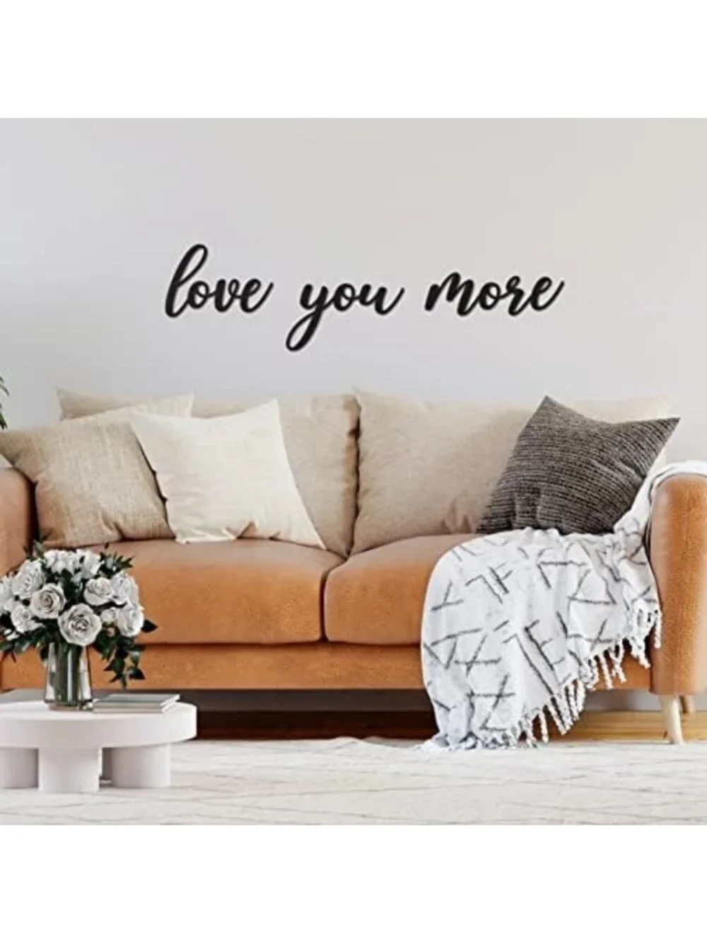 Modern Black Metal Love You More Sign - 25